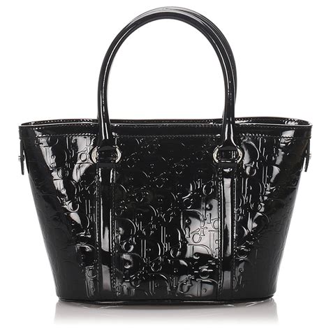 cabas dior noir cuir